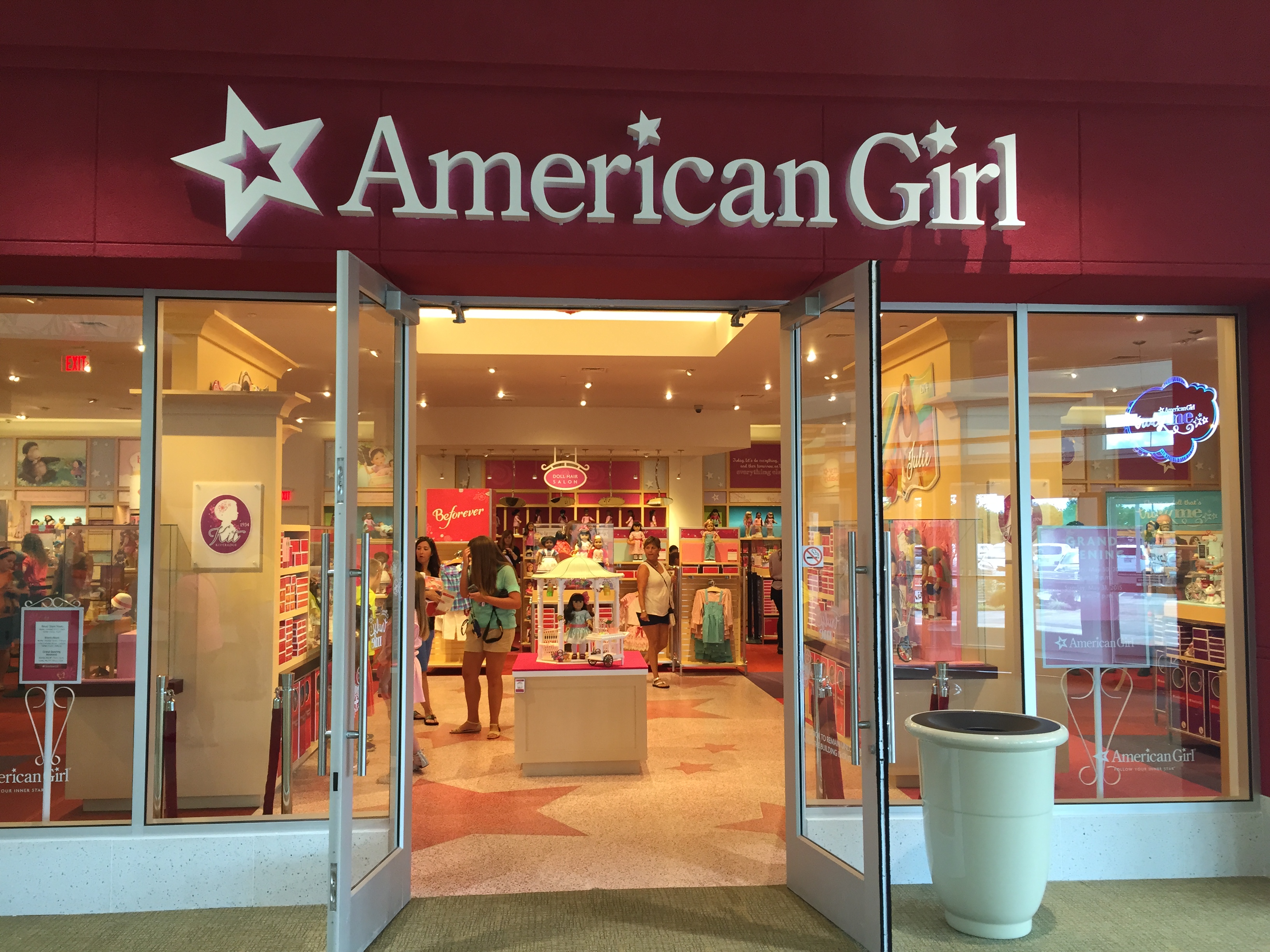 which stores carry american girl dolls