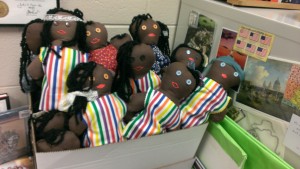 Dolls Made by Franklin HS Students