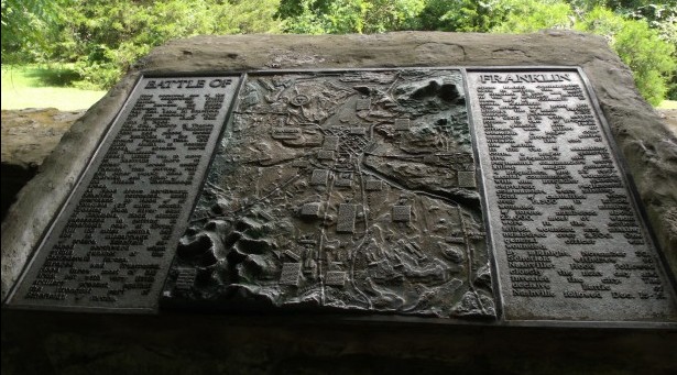 Battle of Franklin Plaque Battle of Franklin Plaque