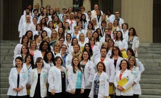 Columbia State Nursing Students Visit Capitol Hill