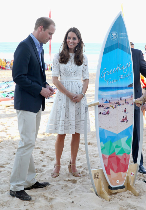 William and Kate in Australia