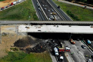 tanker crash at I-65
