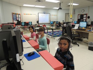 Pictured left to right: Naomi Zhang, Isabelle Wilson, and Ivan Walker