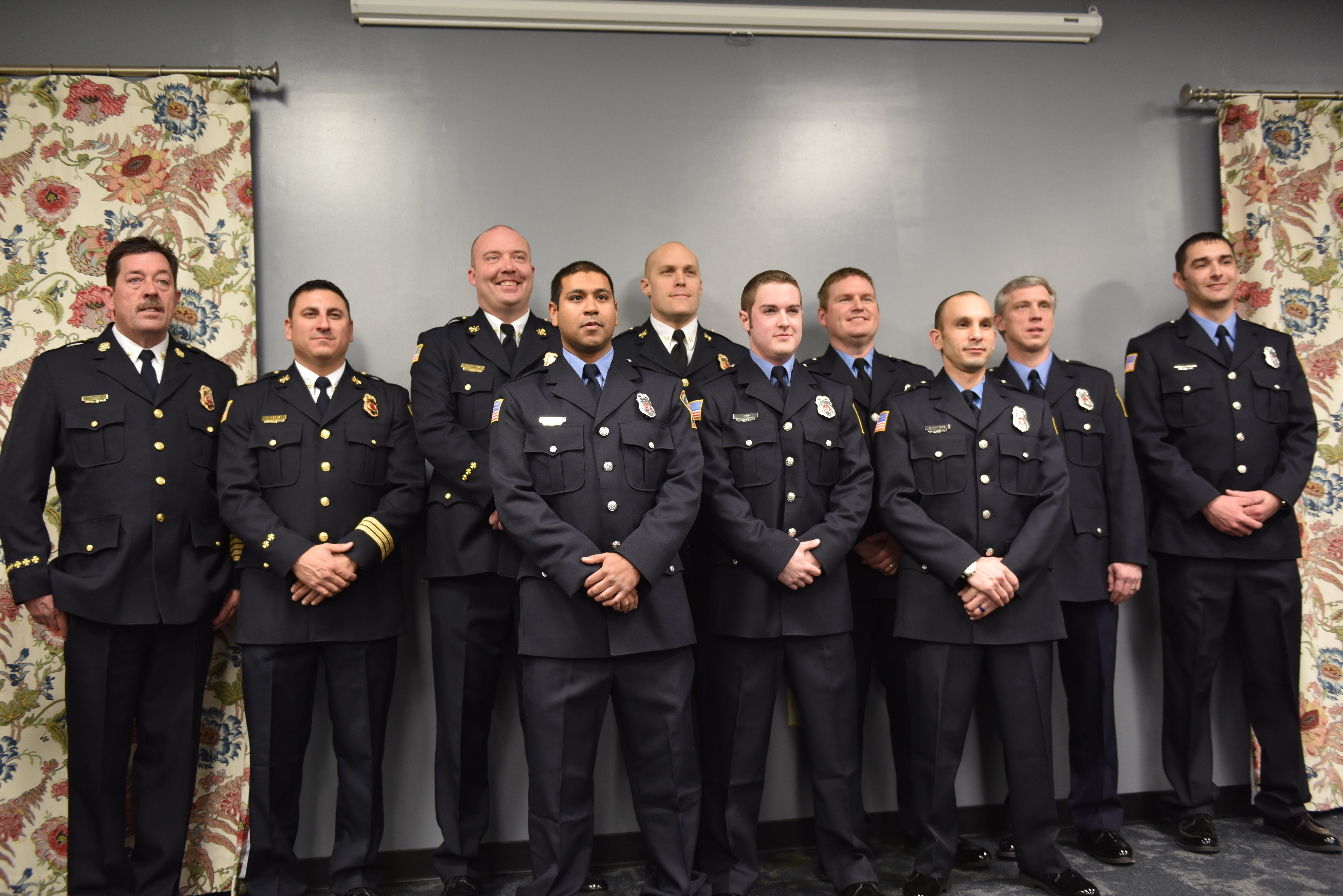 Spring Hill Firefighters Honored At Badge Ceremony Williamson Source