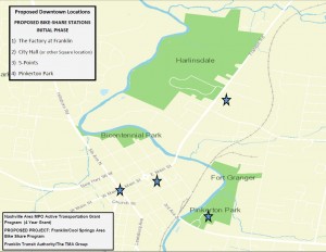 Downtown Franklin Proposed Locations