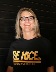 Julie Oyer, created Be Nice Campaign