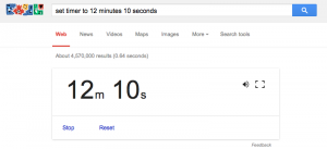 google timer