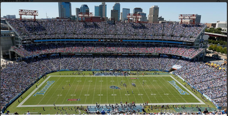 Nissan Stadium Welcomes Fans To Tennessee Titans Home Games Oct. 4