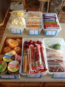 back to school lunch bins