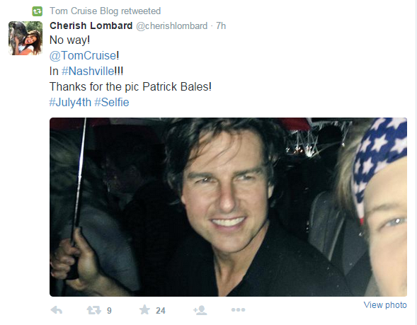 tom cruise at nashville fireworks 