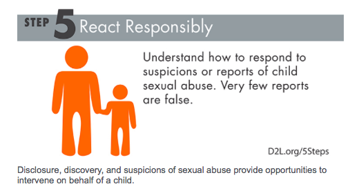 steps to protect children from sexual abuse