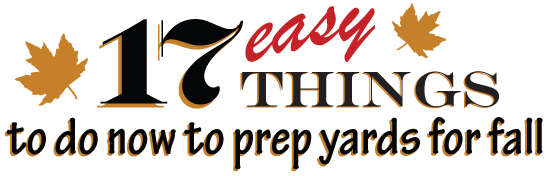 17 Easy Things To Do Now To Prep Yards For Fall