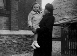 Frances Cutler-Hahn as a child