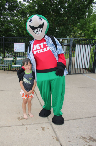 Jet's Pizza Mascot — Soft Stuff Creations