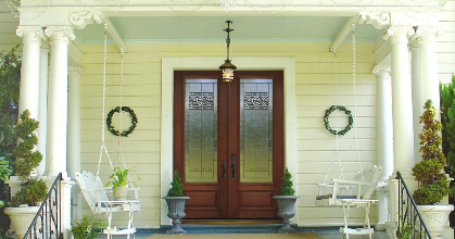 Treat the front door like a major upgrade to get the biggest return on investment for amping up curb appeal without resorting to major construction on your home. Door from Classic Doors , 319 Hermitage Avenue, Nashville, 615-256-7278