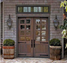 barn door entry