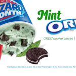 mint oreo dairy queen