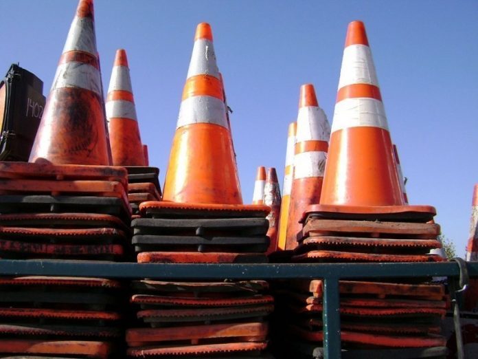 TDOT traffic cones