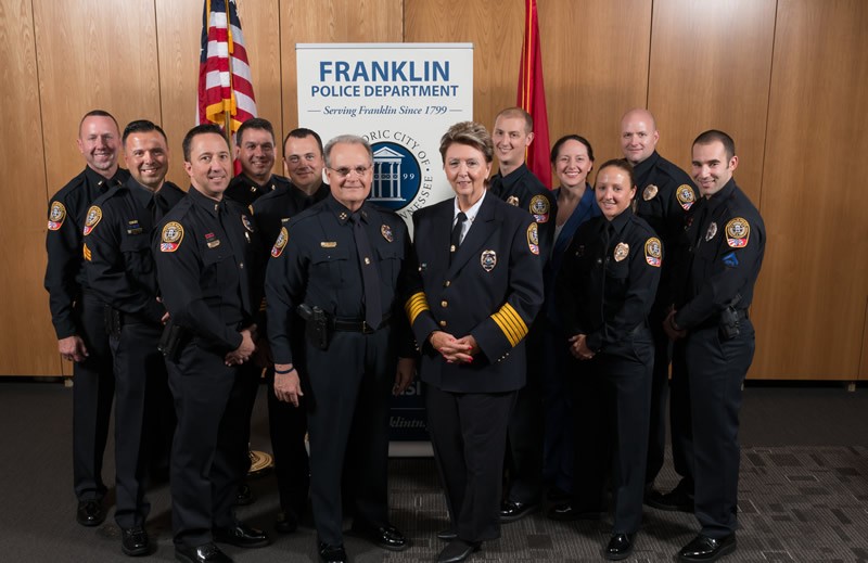 franklin police new promotions
