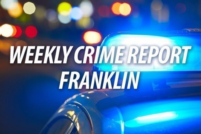 Franklin Crime Report