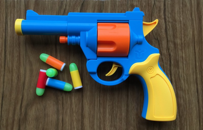 the toy gun