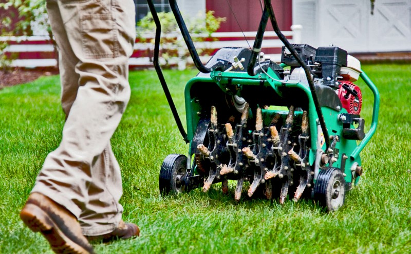 Aerating my online lawn