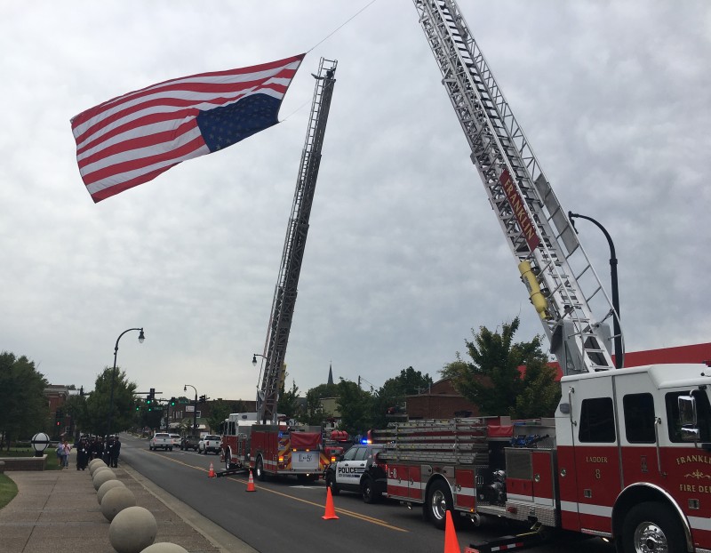 Franklin 9/11 ceremony Franklin 9/11 ceremony