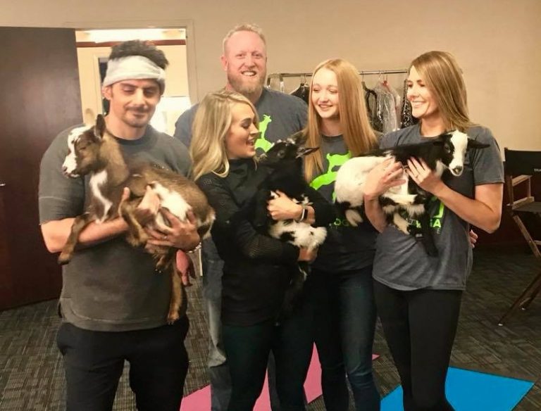 Goat Yoga Makes CMA Debut