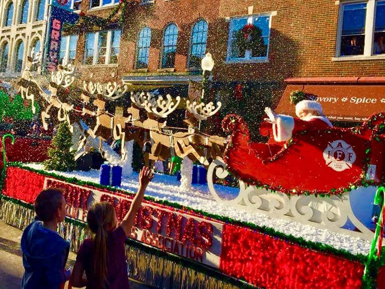 Franklin Christmas Parade Rocks Around the Christmas Tree Williamson