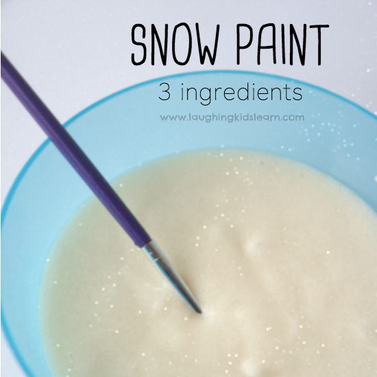 snow day paint