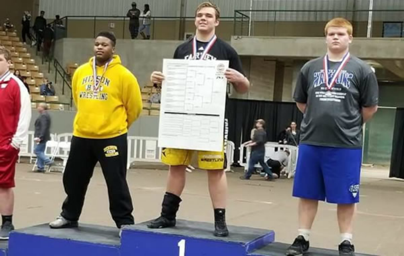 Jackson-Clevenger-Wrestling fairview high