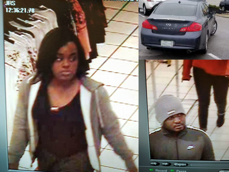 Spring Hill PD Searching for Kohl's Theft Suspects - Williamson Source
