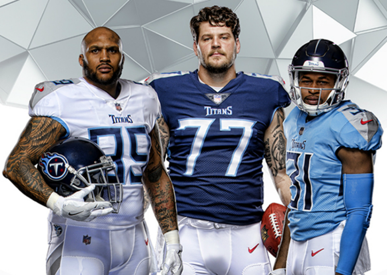 Color rush titans clearance jersey