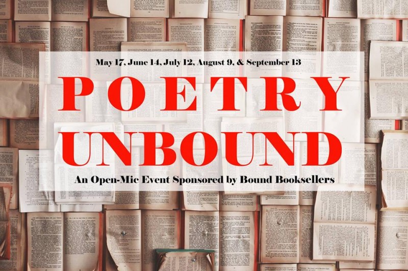 poetry unbound at bound booksellers