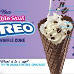 sonic oreo waffle cone