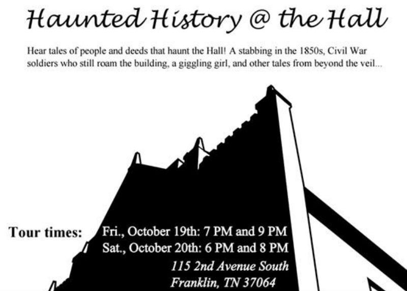 Haunted History at the Hall