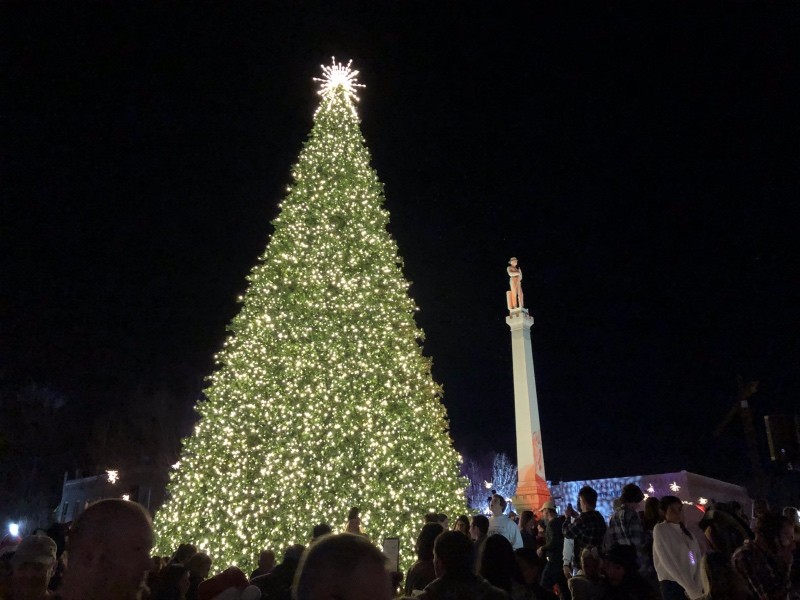Scene Around Town City of Franklin Christmas Tree Lighting