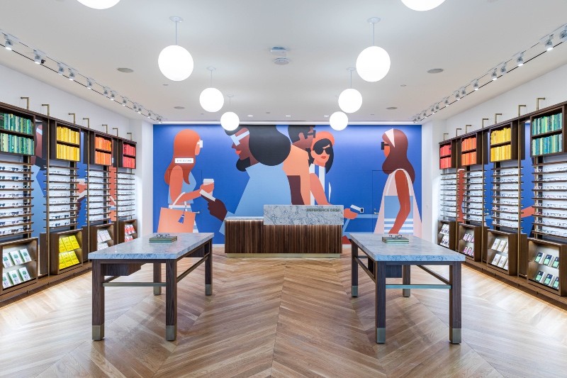 Eyewear Brand Warby Parker Opens In Short Hills Mall