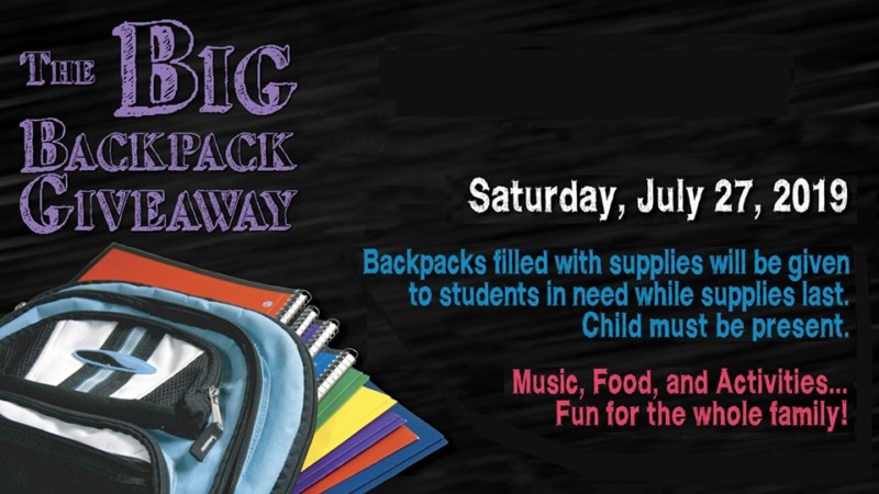 big backpack giveaway