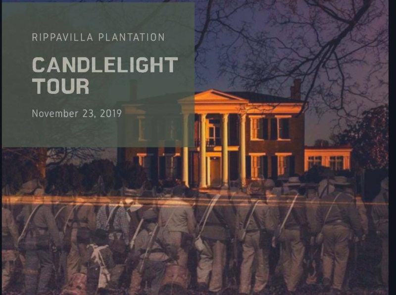 rippavilla candlelight tour nov 23