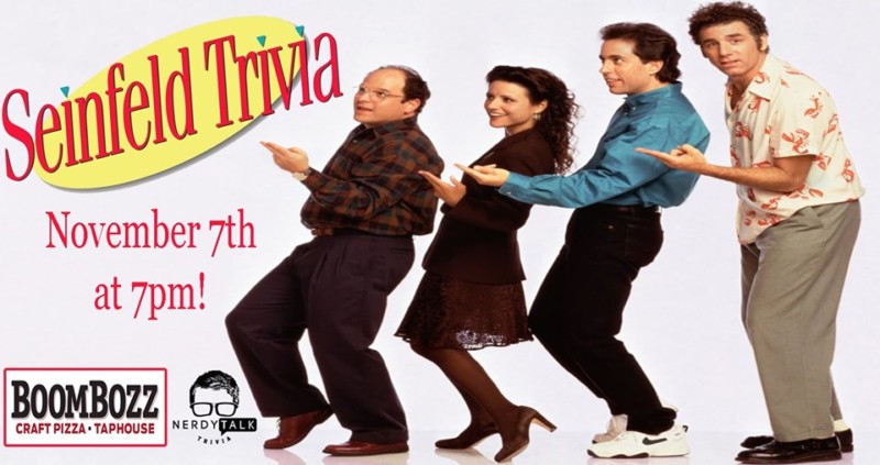 seinfeld trivia at boombozz