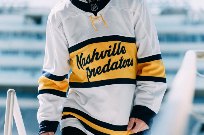 blue and gold hockey jerseys