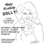 white's mercantile dolly parton event