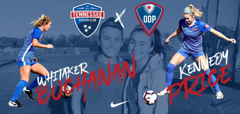 Whitaker Buchanan and Kennedy Price Selected to ODP National Team