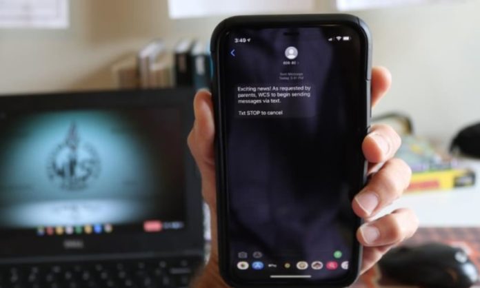 WCS to Add Text Messaging to Communication Efforts