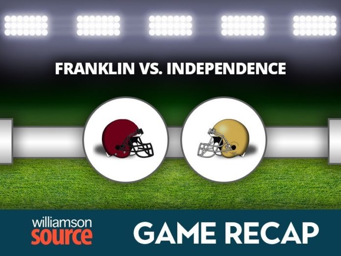 Franklin vs Independence high school football