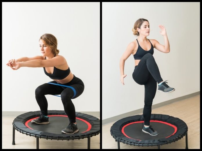 Play it Again Sports Mini Trampoline Workout