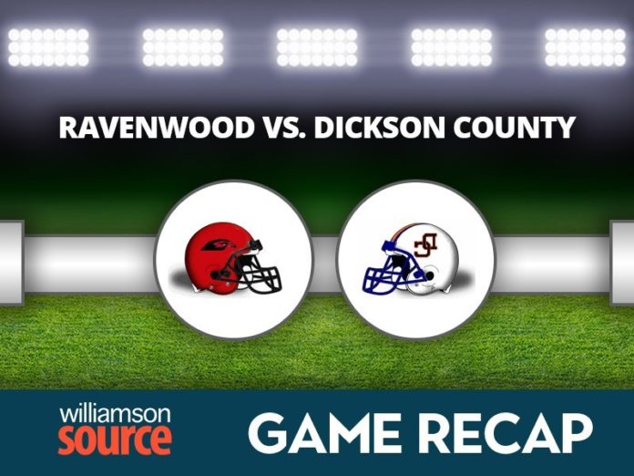 Ravenwood vs Dickson County High School Football