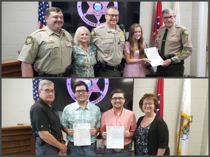 Sheriff Rhoades Presents TSA College Scholarships Sheriff Rhoades Presents TSA College Scholarships