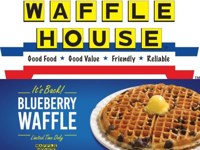 Waffle House Brings Back Blueberry Waffle for National Waffle Week